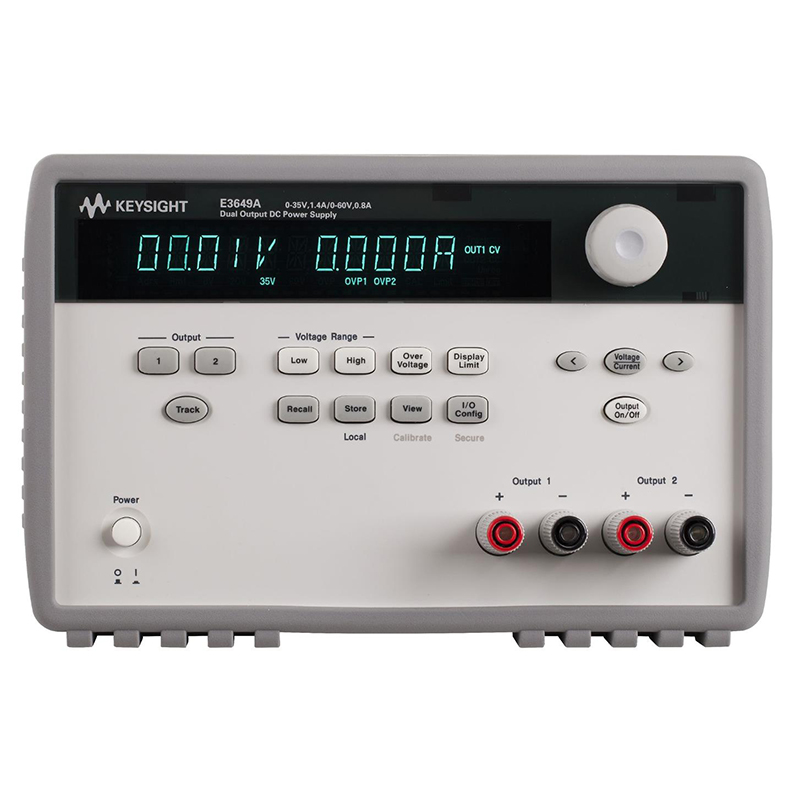 是德E3649A 雙路輸出電源，雙路 35 V / 1.4 A 或 60 V / 0.8 A，100 W
