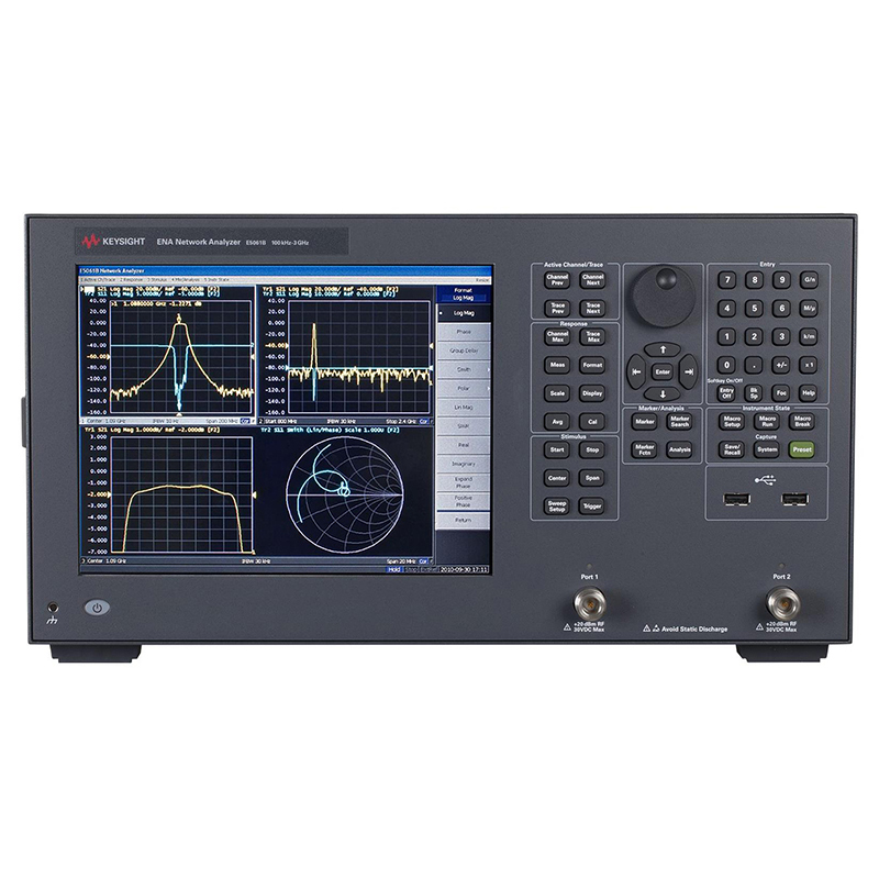 是德E5061B ENA 系列網絡分析儀，100 kHz 至 1.5 GHz/3 GHz