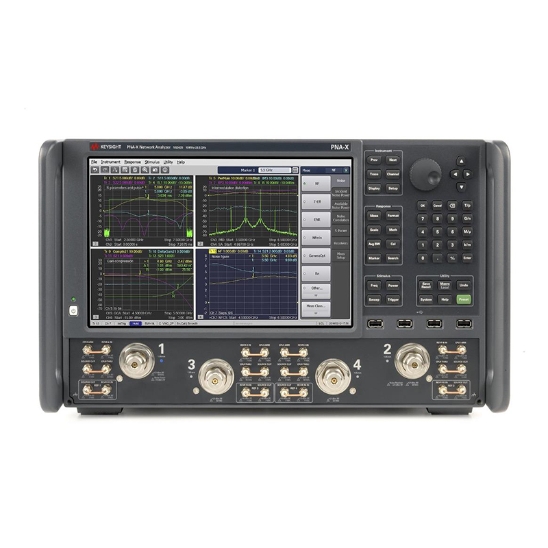 是德N5242B PNA-X 微波網絡分析儀，900 Hz/10 MHz 至 26.5 GHz