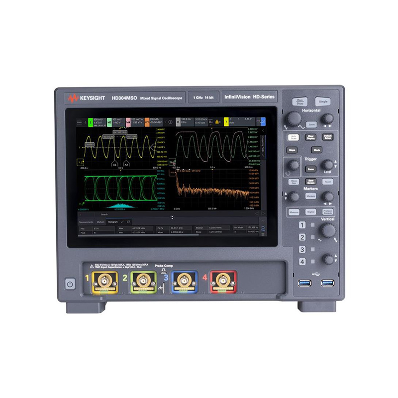是德HD304MSO InfiniiVision 示波器：4 個模擬通道