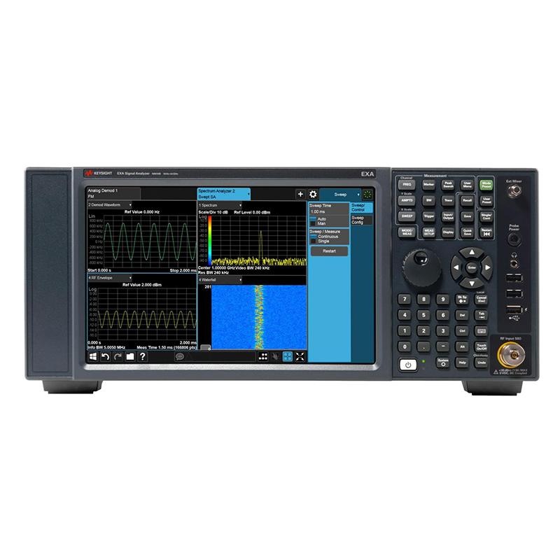是德N9010B EXA 信號分析儀，10 Hz 至 44 GHz