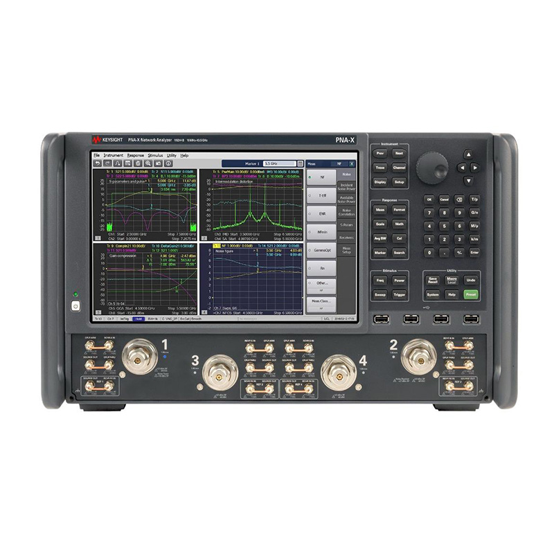 是德N5244B PNA-X 微波網絡分析儀，900 Hz/10 MHz 至 43.5 GHz